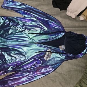 SeawWorld 60th Anniversary Iridescent Blue and Purple Jacket